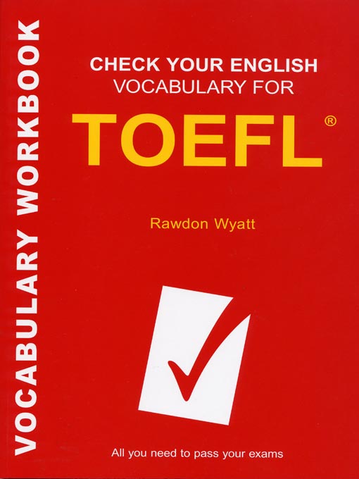 Cover image for Check Your English Vocabulary for TOEFL